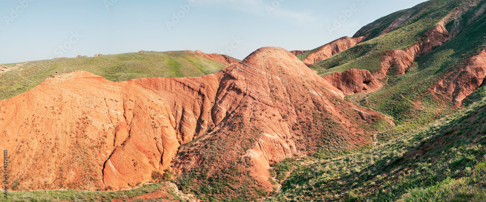 These red ancient clays of the Permian period and are 250 - 290 million ...