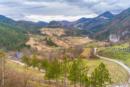 landscape in the mountains