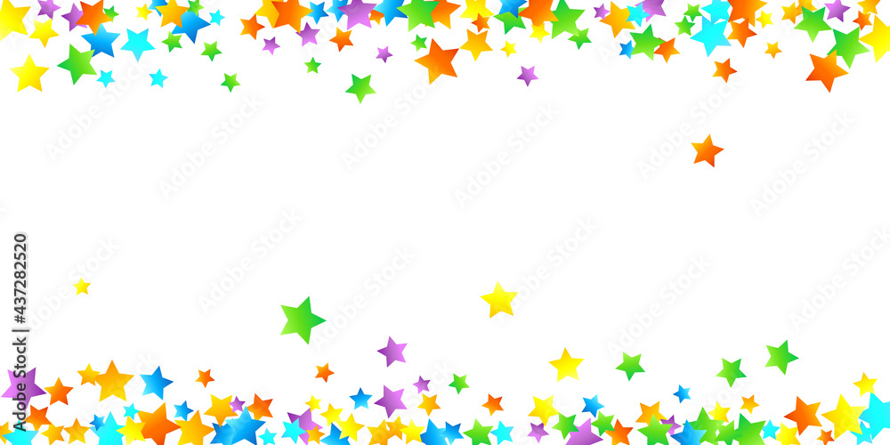 Rainbow Festive Confetti. Carnival Star Falling. Rainbow Festive Confetti. Carnival Star Falling.