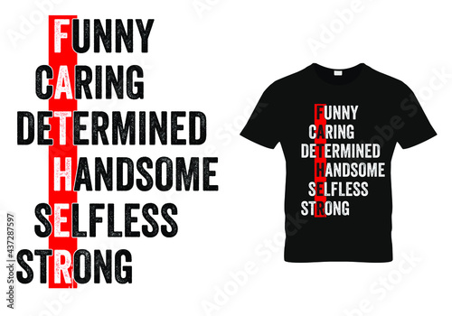 fathers day dad t shirt design quote.