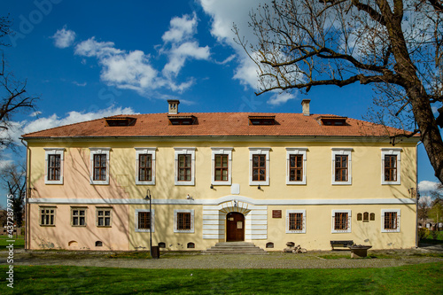 Bilde på lerret Museum of history and archeology  on April 23, 2021 in Targu-Mures