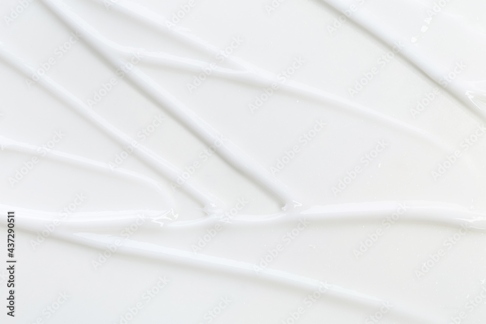 Beauty cream texture. White lotion, moisturizer, skin care cosmetic product Beauty cream texture. White lotion, moisturizer, skin care cosmetic product