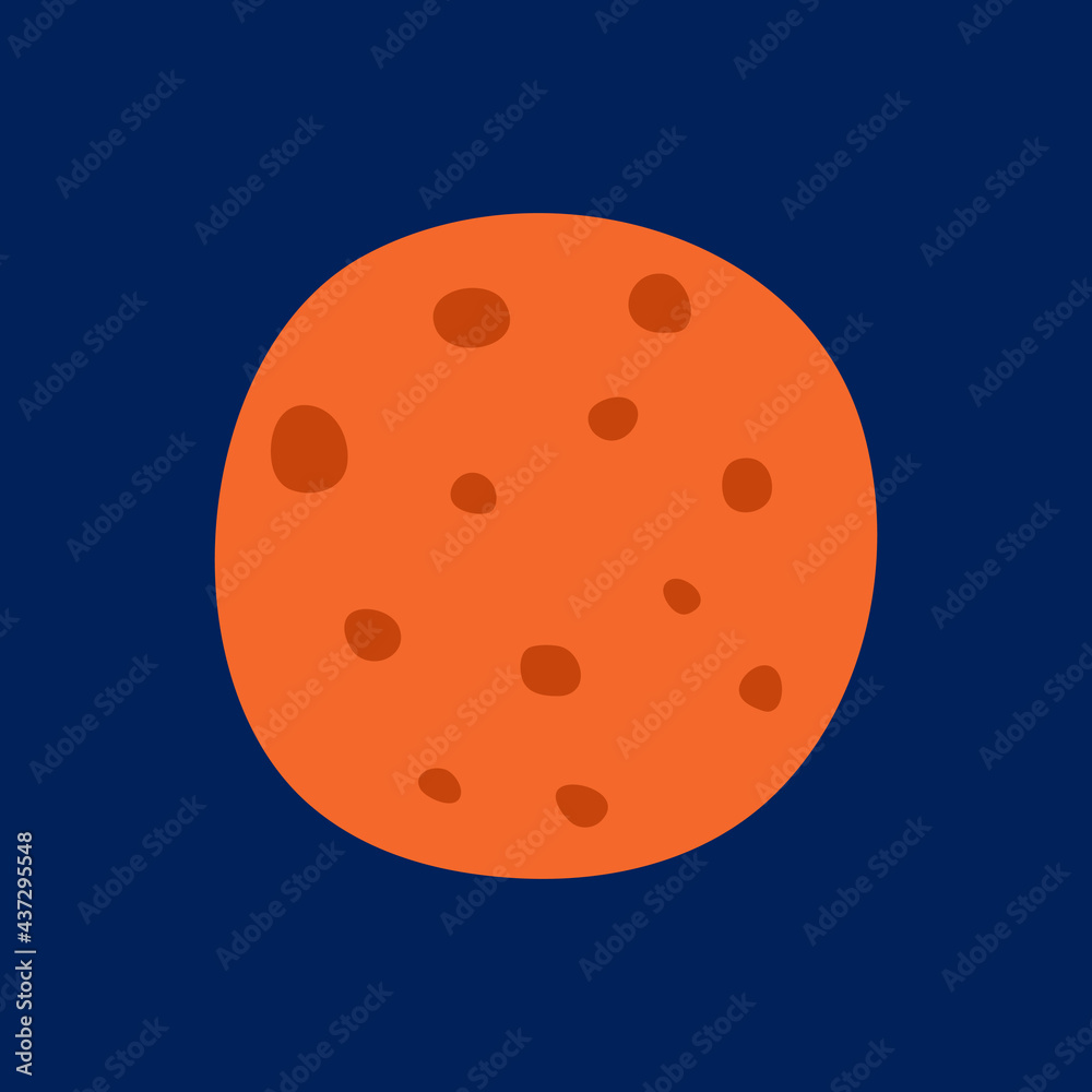 Planet. Vector illustration, icon, suitable for sites presentations EPS10 Planet. Vector illustration, icon, suitable for sites presentations EPS10