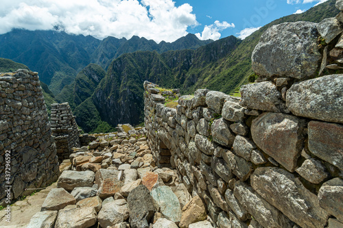 Machu Picchu, known as the lost city of the Incas, Peru on October 10, 2014. © Cacio Murilo
