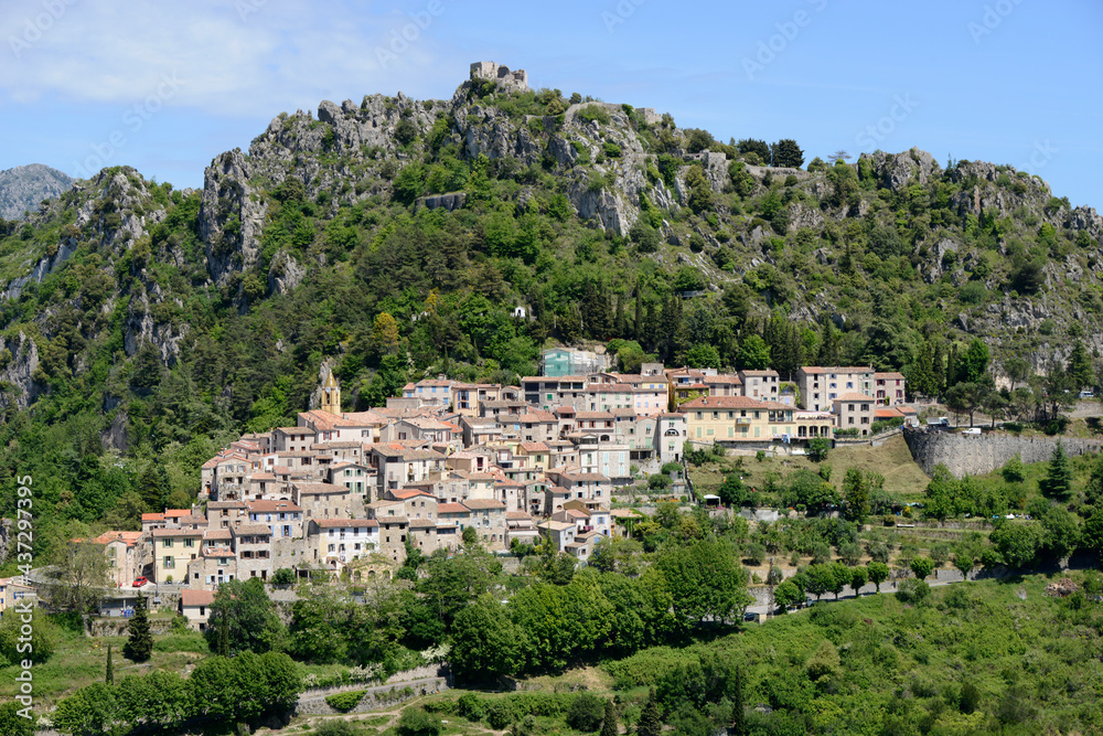 le village médiéval de Sainte-Agnès - Alpes-Maritimes