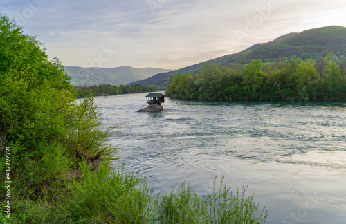 house on the river