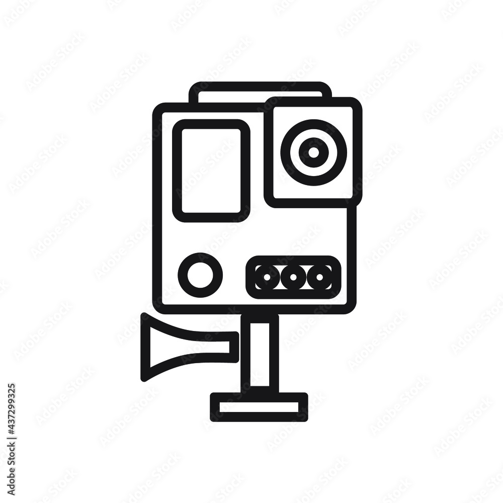 action camera icon. action camera symbol vektor elements for infographic web. action camera icon. action camera symbol vektor elements for infographic web.
