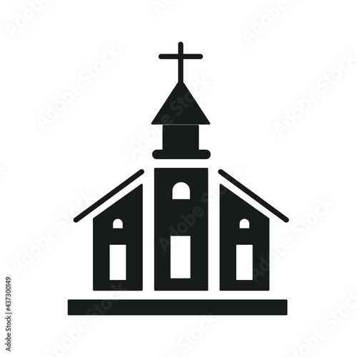 church building icon. church building symbol vektor elements for ...