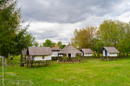 old house in the village