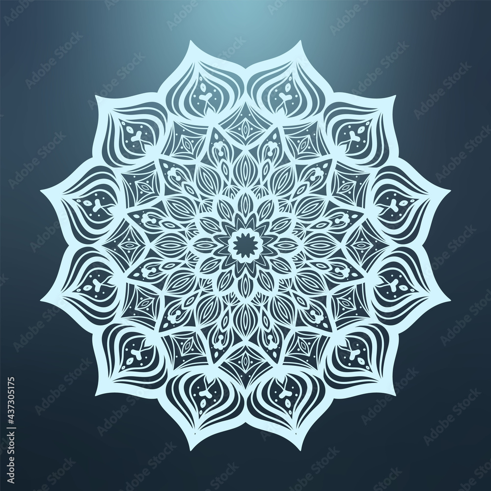 Ornament luxury mandala background Ornament luxury mandala background