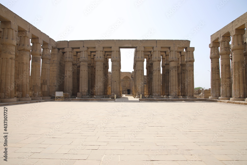 View of the Luxor Temple, Egypt