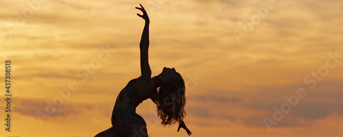 Silhouette of a Dancer