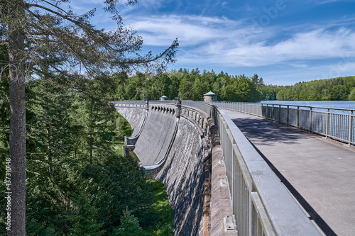 Wonderful dam of the Neyetalsperre photo