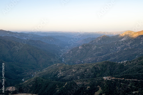 Sequoia National Park Moro Rock Sunrise 