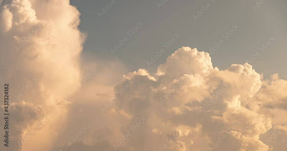 Sky time lapse 4K, beautiful hot summer background. Detailed clouds at sunrise. Motion timeLapse of sunny yellow and white sky and beautiful fluffy puffy cloudscape B-roll. Clean of bugs, and dust. Sky time lapse 4K, beautiful hot summer background. Detailed clouds at sunrise. Motion timeLapse of sunny yellow and white sky and beautiful fluffy puffy cloudscape B-roll. Clean of bugs, and dust.