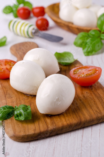 Traditional mozzarella cheese