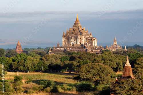 The Great Pagoda of .Thatbyinnyu Temple at Bagan, Myanmar