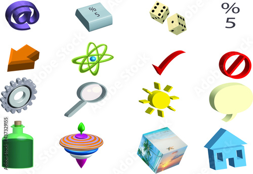 Three-dimensional images and shapes