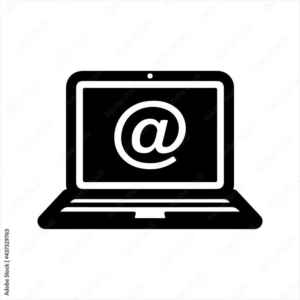 Email marketing icon. Vector and glyph Email marketing icon. Vector and glyph