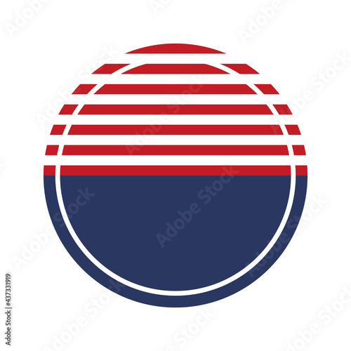 united states stamp icon