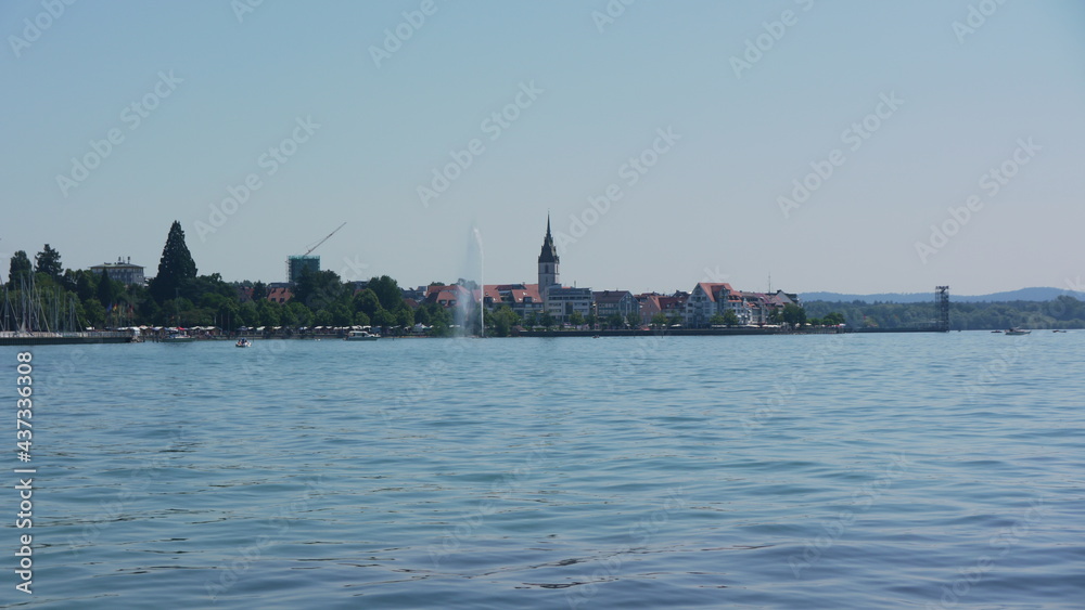 lac de constance en Allemagne, Autriche et Suisse