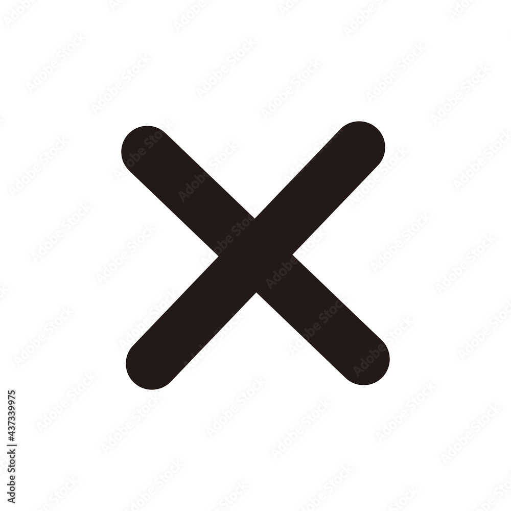 Close icon. Delete icon. Delete symbol. Wrong mark icon vector Close icon. Delete icon. Delete symbol. Wrong mark icon vector