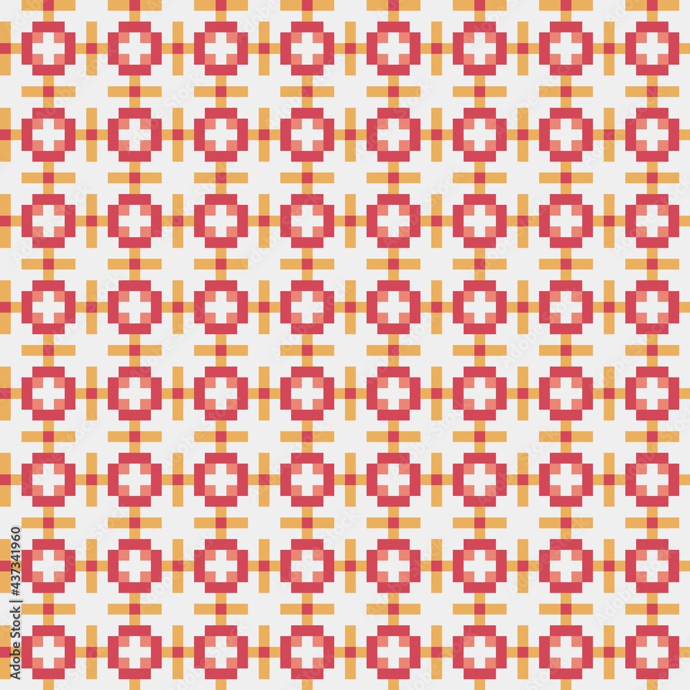 Abstract Cross Pattern generative computational art illustration Abstract Cross Pattern generative computational art illustration