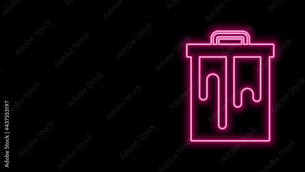Glowing neon line Honeycomb icon isolated on black background. Honey cells symbol. Sweet natural food. 4K Video motion graphic animation Glowing neon line Honeycomb icon isolated on black background. Honey cells symbol. Sweet natural food. 4K Video motion graphic animation