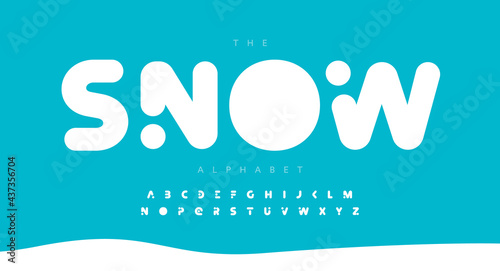 Round bold alphabet letter font. Modern logo typography. Heavy and fat vector typographic design. Soft round corner type for logo, headline, title, monogram, lettering, branding, apparel, merchandise