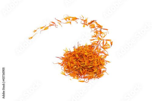 Valokuva A pile of Dried Safflower petals herb Tea