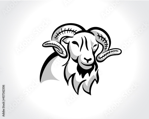 goat sheep drawing art design illustration