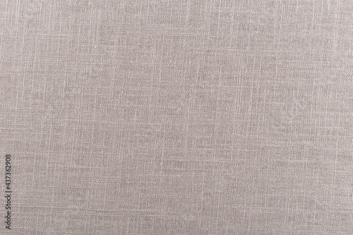 smooth surface of linen gray fabric, background, texture