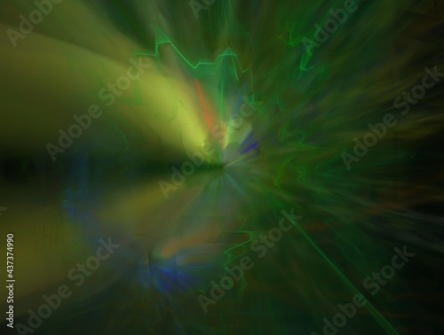 Imaginatory fractal background generated Image