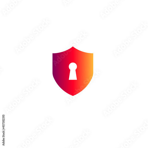 keyhole shield icon. Vector illustration for graphic design, Web, UI, app. Free Download keyhole shield icon. Vector illustration for graphic design, Web, UI, app. - GFXLoad