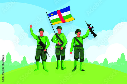 Central African Republic army