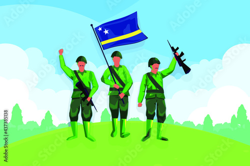 curacao army