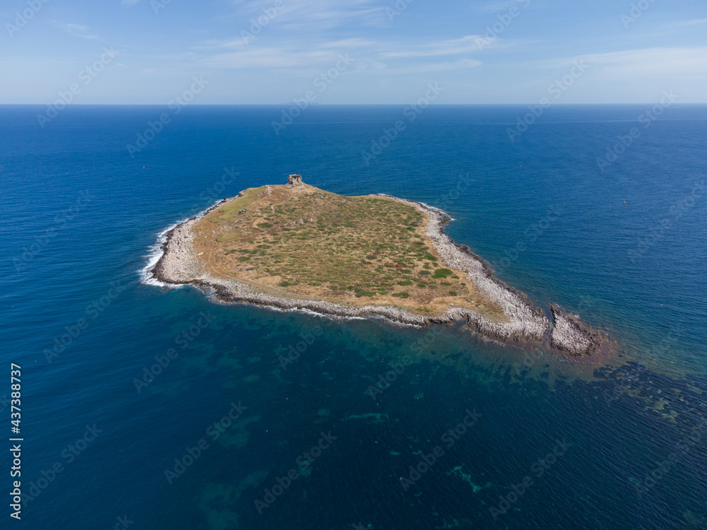 fotografia aerea dell isola delle femmine
