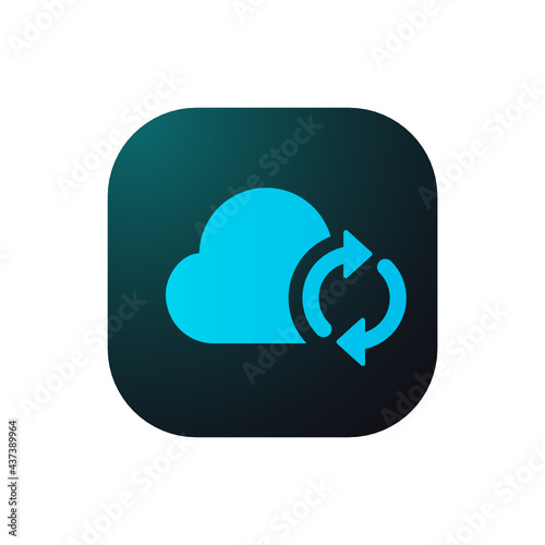 Cloud Sync - Sticker