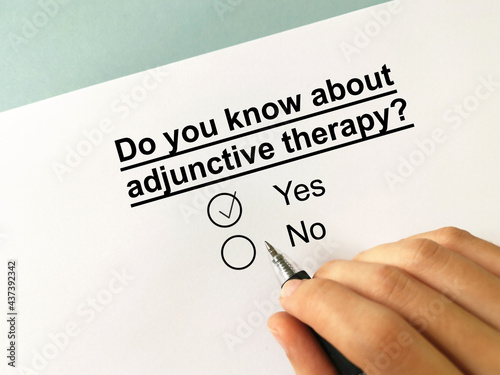 Questionnaire about therapy