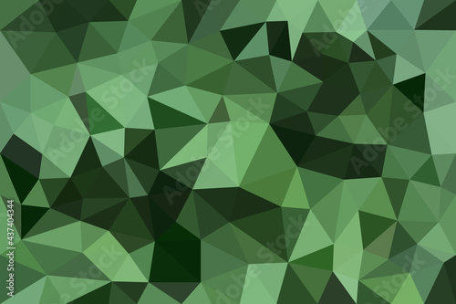 Abstract polygonal geometrical background with color gradient. Minimalistic modern design. Stock illustration for web and print, background and wallpaper.
