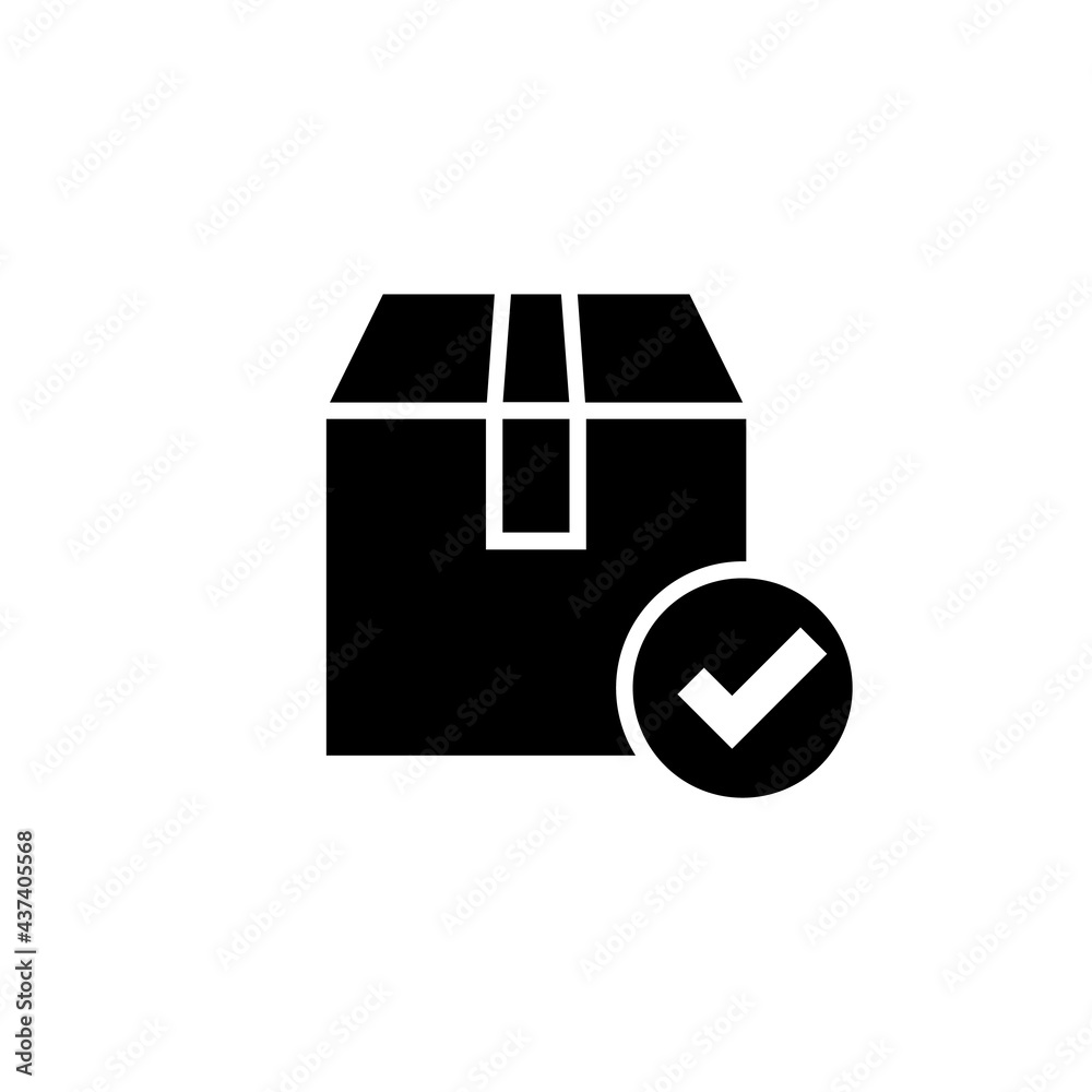 Check mark icon, logo isolated on white background Check mark icon, logo isolated on white background