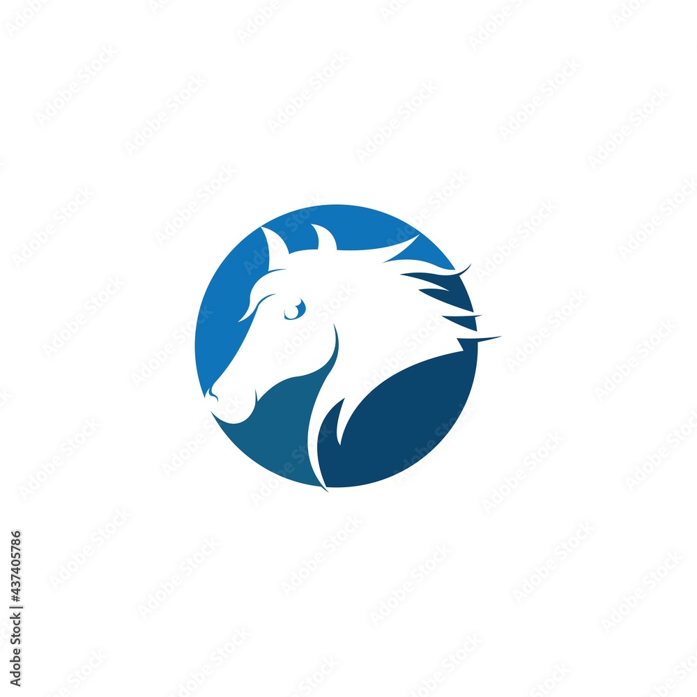 Horse Logo Template Vector illustration Horse Logo Template Vector illustration
