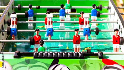 Foosball table photo