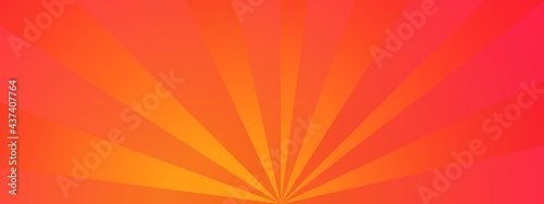 Sunlight abstract background. Bright yellow color colorful burst background. Vector illustration. Sun beam ray sunburst pattern background. Retro bright backdrop. starburst wallpaper