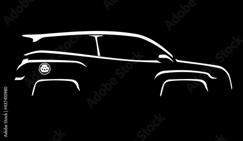 Electric Vehicle, SUV Cross Over Design