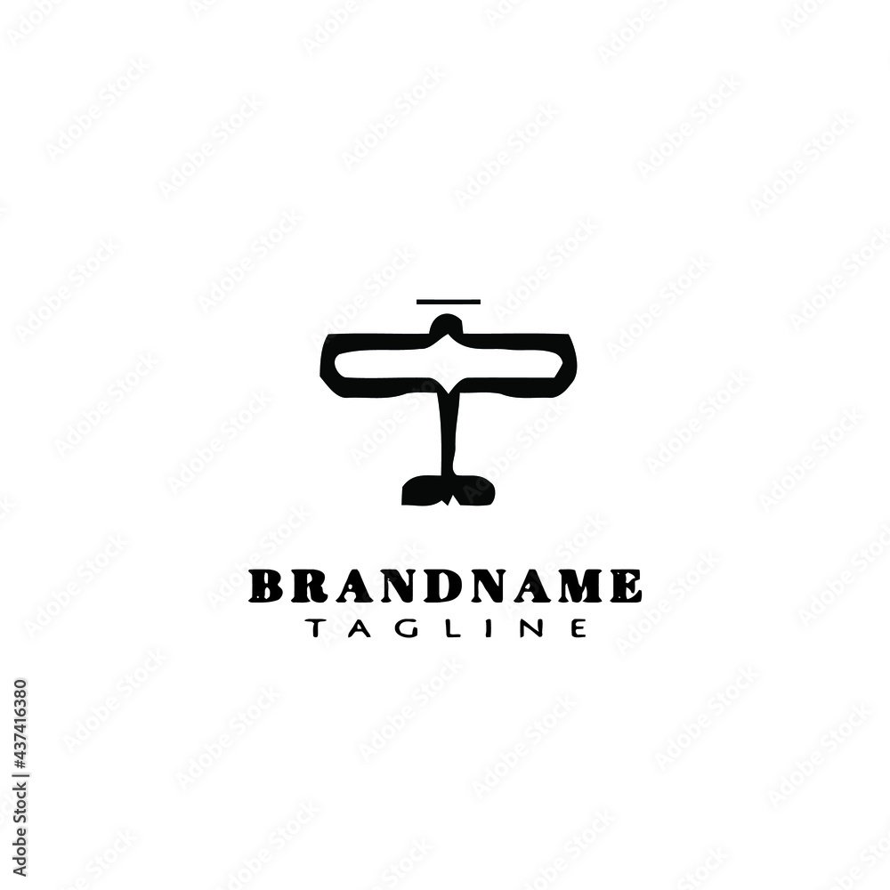 airplane logo icon template vector illustration airplane logo icon template vector illustration