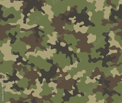  Camouflage vector army pattern, repeat print, forest pattern.