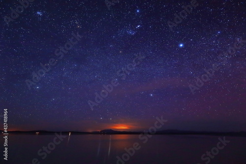 Starlights in Uyuni Salt Flat  Bolivia