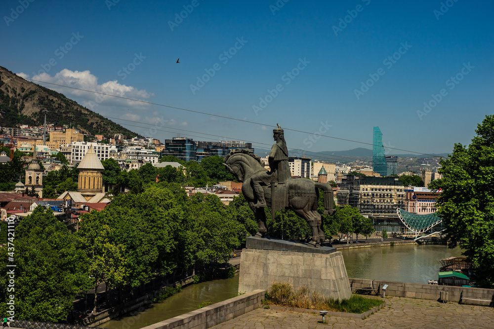 View of Old town of Tbilisi