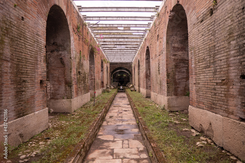 Internal corridor in the Capuano Amphitheater photo